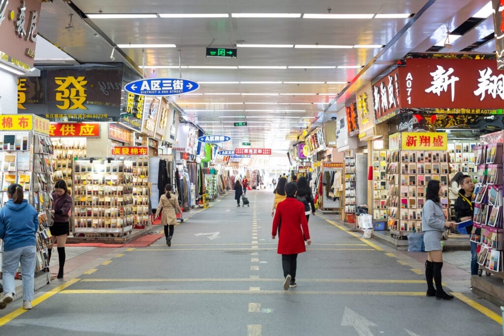 Fabric Markets, Guangzhou China